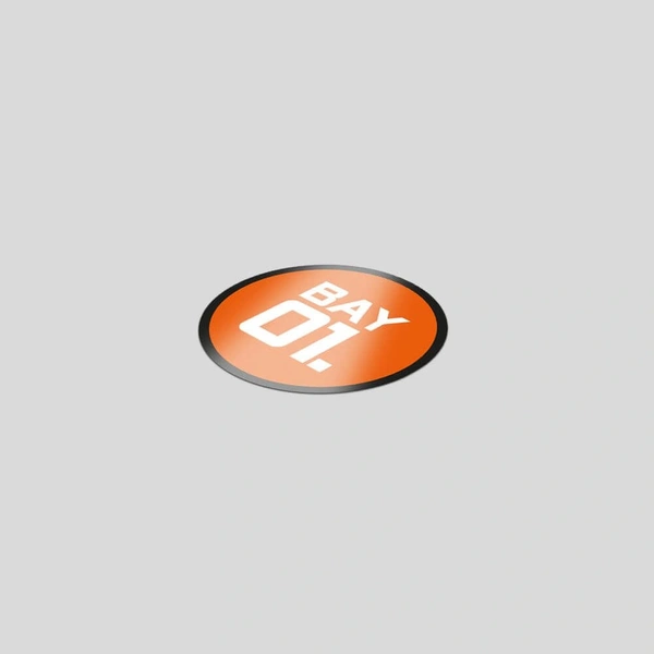 Circle Vinyl Floor Stickers - 300