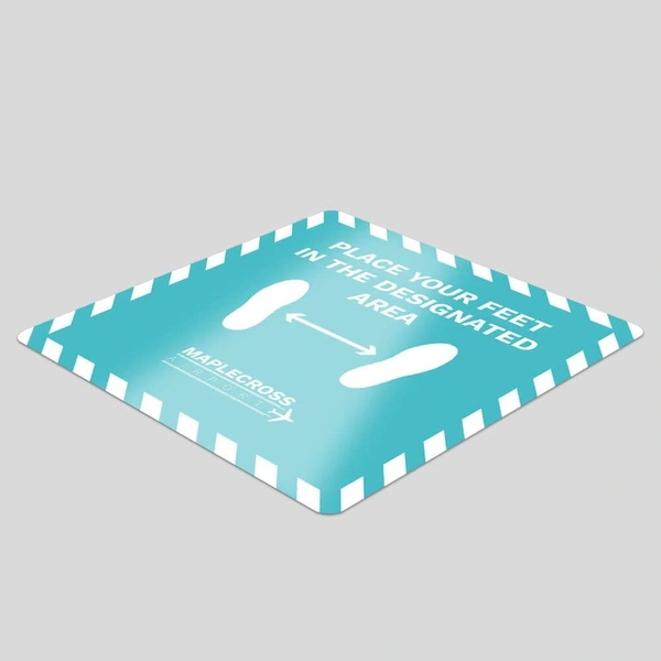 Square Vinyl Floor Stickers - 1000