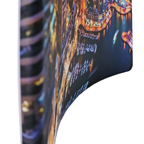 Stretch Fabric Wall Curved - Detail Profile